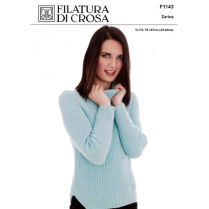 (F1143 Sweater with side split)